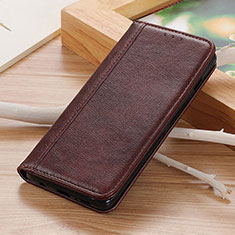 Funda de Cuero Cartera con Soporte Carcasa N02P para Xiaomi Redmi Note 13 Pro+ Plus 5G Marron