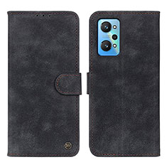 Funda de Cuero Cartera con Soporte Carcasa N03P para Realme GT Neo 3T 5G Negro