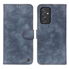 Funda de Cuero Cartera con Soporte Carcasa N03P para Samsung Galaxy A15 4G Azul