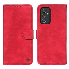 Funda de Cuero Cartera con Soporte Carcasa N03P para Samsung Galaxy A15 4G Rojo