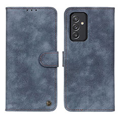 Funda de Cuero Cartera con Soporte Carcasa N03P para Samsung Galaxy A34 5G Azul