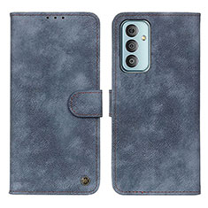 Funda de Cuero Cartera con Soporte Carcasa N03P para Samsung Galaxy F13 4G Azul