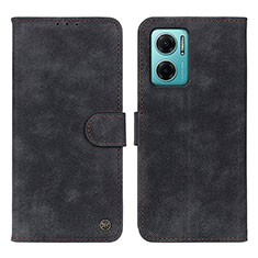 Funda de Cuero Cartera con Soporte Carcasa N03P para Xiaomi Redmi 10 Prime Plus 5G Negro