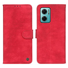 Funda de Cuero Cartera con Soporte Carcasa N03P para Xiaomi Redmi 10 Prime Plus 5G Rojo