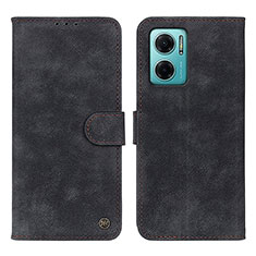 Funda de Cuero Cartera con Soporte Carcasa N03P para Xiaomi Redmi 11 Prime 5G Negro