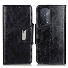 Funda de Cuero Cartera con Soporte Carcasa N04P para OnePlus Nord N200 5G Negro