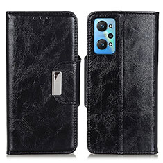 Funda de Cuero Cartera con Soporte Carcasa N04P para Realme GT Neo 3T 5G Negro