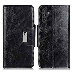 Funda de Cuero Cartera con Soporte Carcasa N04P para Samsung Galaxy A04s Negro