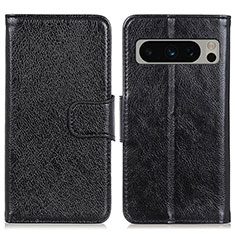 Funda de Cuero Cartera con Soporte Carcasa N05P para Google Pixel 8 Pro 5G Negro