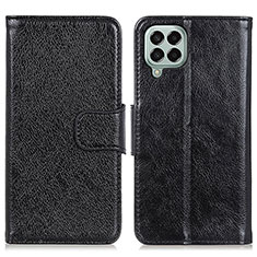 Funda de Cuero Cartera con Soporte Carcasa N05P para Samsung Galaxy M33 5G Negro