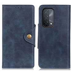 Funda de Cuero Cartera con Soporte Carcasa N06P para OnePlus Nord N200 5G Azul