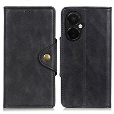 Funda de Cuero Cartera con Soporte Carcasa N06P para OnePlus Nord N30 5G Negro