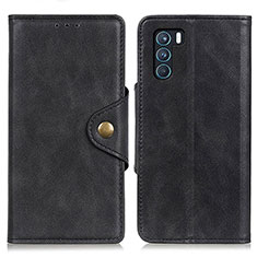 Funda de Cuero Cartera con Soporte Carcasa N06P para Oppo K9 Pro 5G Negro