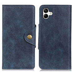 Funda de Cuero Cartera con Soporte Carcasa N06P para Samsung Galaxy A04 4G Azul