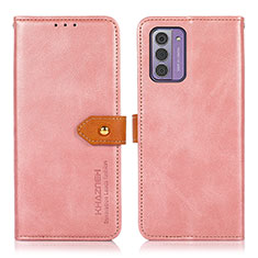 Funda de Cuero Cartera con Soporte Carcasa N07P para Nokia G310 5G Rosa