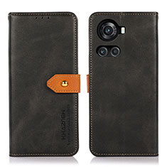 Funda de Cuero Cartera con Soporte Carcasa N07P para OnePlus Ace 5G Negro