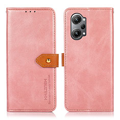 Funda de Cuero Cartera con Soporte Carcasa N07P para Oppo K10 Pro 5G Rosa