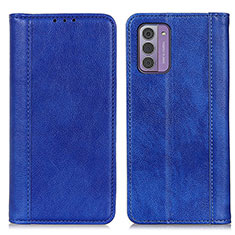 Funda de Cuero Cartera con Soporte Carcasa N08P para Nokia G310 5G Azul