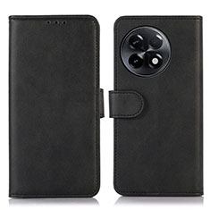 Funda de Cuero Cartera con Soporte Carcasa N08P para OnePlus 11R 5G Negro