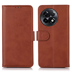 Funda de Cuero Cartera con Soporte Carcasa N08P para OnePlus Ace 2 Pro 5G Marron