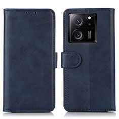 Funda de Cuero Cartera con Soporte Carcasa N08P para Xiaomi Redmi K60 Ultra 5G Azul