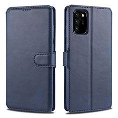 Funda de Cuero Cartera con Soporte Carcasa N12 para Samsung Galaxy Note 20 Ultra 5G Azul