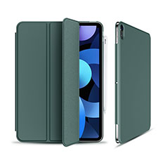 Funda de Cuero Cartera con Soporte Carcasa para Apple iPad Air 4 10.9 (2020) Verde