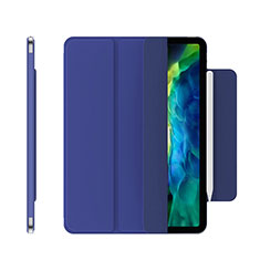 Funda de Cuero Cartera con Soporte Carcasa para Apple iPad Pro 11 (2022) Azul