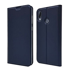 Funda de Cuero Cartera con Soporte Carcasa para Asus Zenfone Max M2 ZB633KL Azul