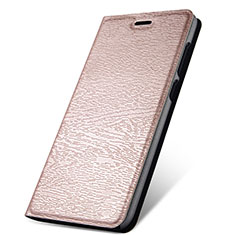 Funda de Cuero Cartera con Soporte Carcasa para Huawei Honor 9 Lite Oro Rosa