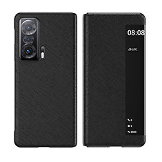 Funda de Cuero Cartera con Soporte Carcasa para Huawei Honor Magic V 5G Negro