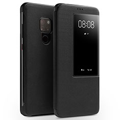 Funda de Cuero Cartera con Soporte Carcasa para Huawei Mate 20 Negro