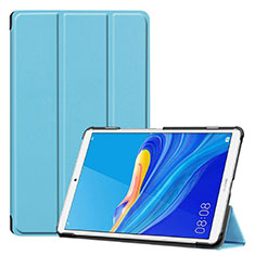 Funda de Cuero Cartera con Soporte Carcasa para Huawei MediaPad M6 8.4 Azul Cielo