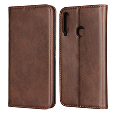 Funda de Cuero Cartera con Soporte Carcasa para Huawei P40 Lite E Marron