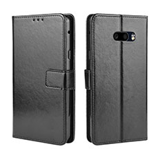 Funda de Cuero Cartera con Soporte Carcasa para LG G8X ThinQ Negro