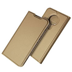 Funda de Cuero Cartera con Soporte Carcasa para Nokia 6.2 Oro