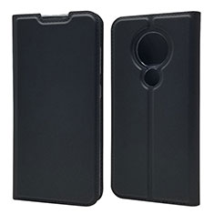 Funda de Cuero Cartera con Soporte Carcasa para Nokia 7.2 Negro