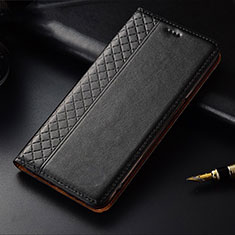 Funda de Cuero Cartera con Soporte Carcasa para OnePlus 7T Negro