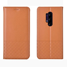 Funda de Cuero Cartera con Soporte Carcasa para OnePlus 8 Pro Naranja