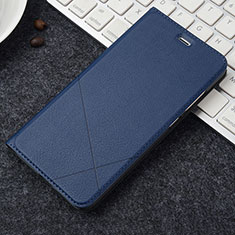 Funda de Cuero Cartera con Soporte Carcasa para Oppo A3 Azul