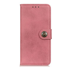 Funda de Cuero Cartera con Soporte Carcasa para Oppo F17 Pro Rosa