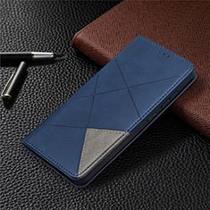 Funda de Cuero Cartera con Soporte Carcasa para Samsung Galaxy S20 FE 4G Azul