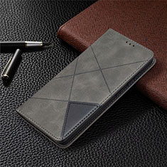 Funda de Cuero Cartera con Soporte Carcasa para Samsung Galaxy S20 FE 4G Gris