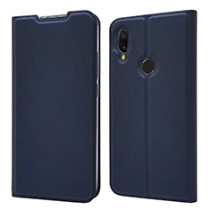 Funda de Cuero Cartera con Soporte Carcasa para Xiaomi Redmi 7 Azul