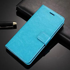 Funda de Cuero Cartera con Soporte Carcasa para Xiaomi Redmi K30 5G Cian