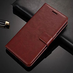 Funda de Cuero Cartera con Soporte Carcasa para Xiaomi Redmi K30i 5G Marron