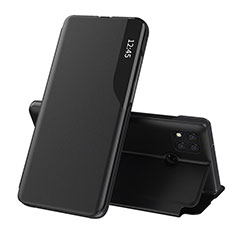 Funda de Cuero Cartera con Soporte Carcasa Q02H para Xiaomi Redmi 10A 4G Negro