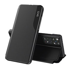 Funda de Cuero Cartera con Soporte Carcasa Q02H para Xiaomi Redmi Note 11S 4G Negro