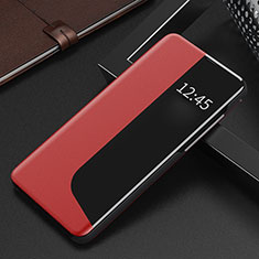 Funda de Cuero Cartera con Soporte Carcasa QH1 para Huawei Mate 60 Pro+ Plus Rojo