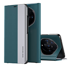 Funda de Cuero Cartera con Soporte Carcasa QH2 para Huawei Honor Magic3 Pro+ Plus 5G Verde